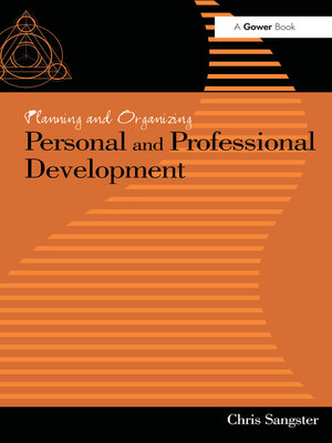 cover image of Planning and Organizing Personal and Professional Development